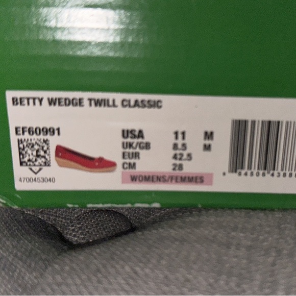 Grasshoppers Wedge Twill Shoes size 11 - Picture 2 of 6